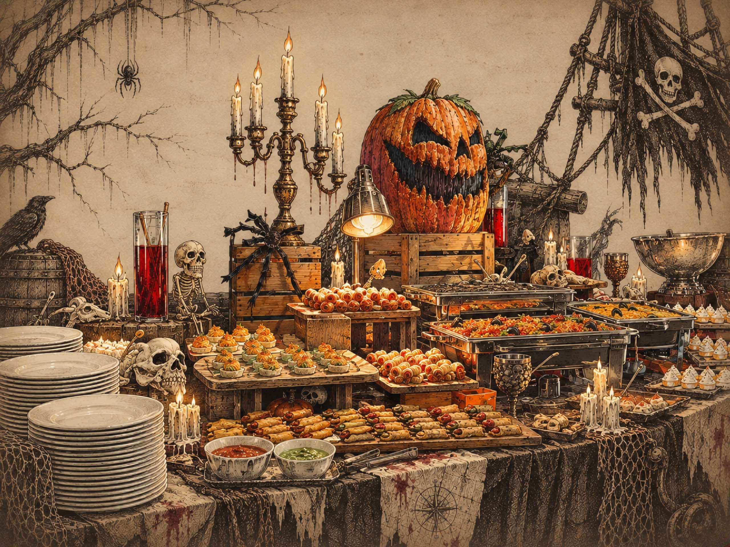 halloween buffet web